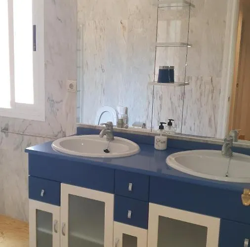 아파트 Casa Puig Campana Con Barbacoa 베니돔